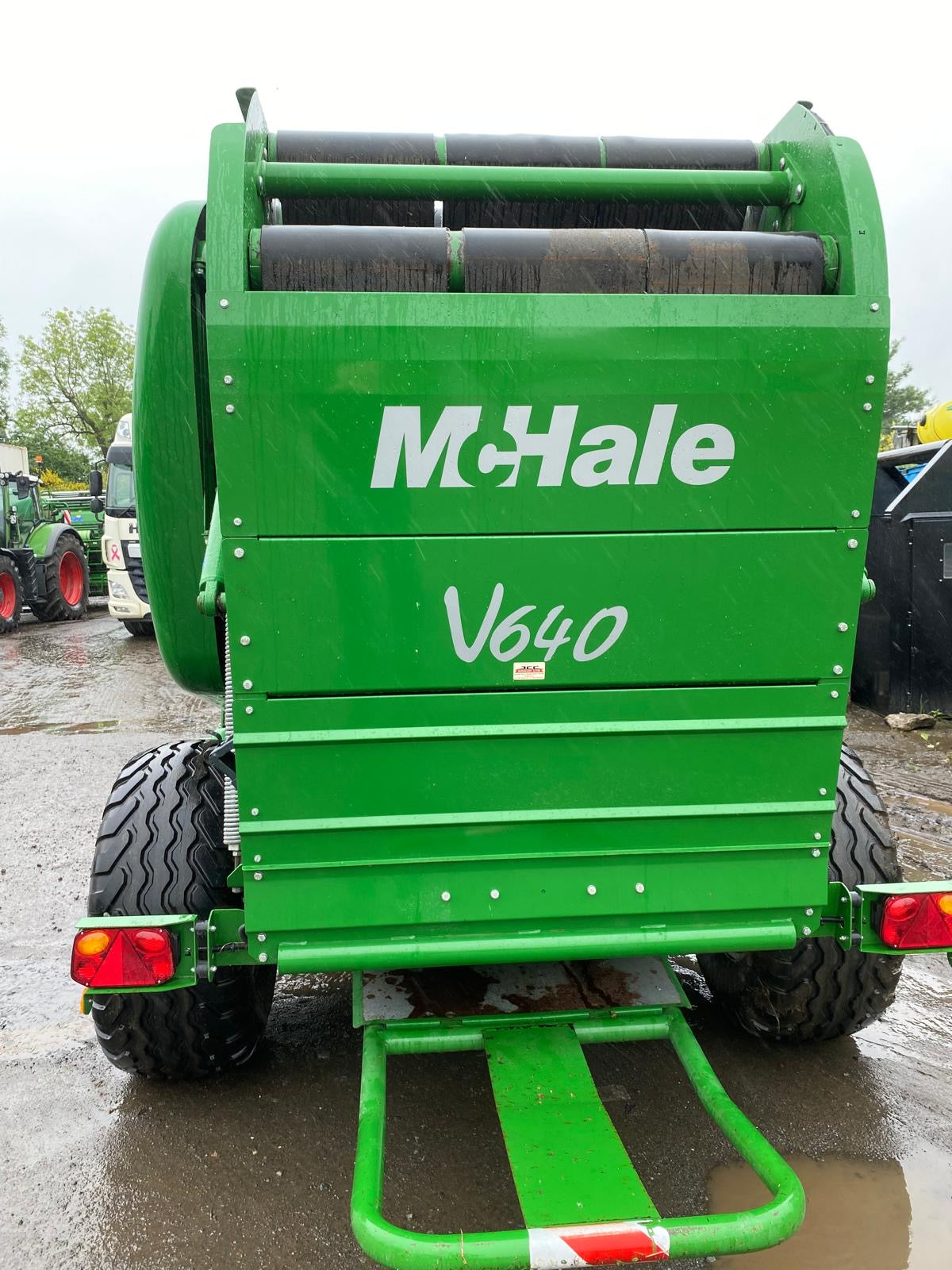 McHale 2018 V640 Belt Baler, 13500 Bales