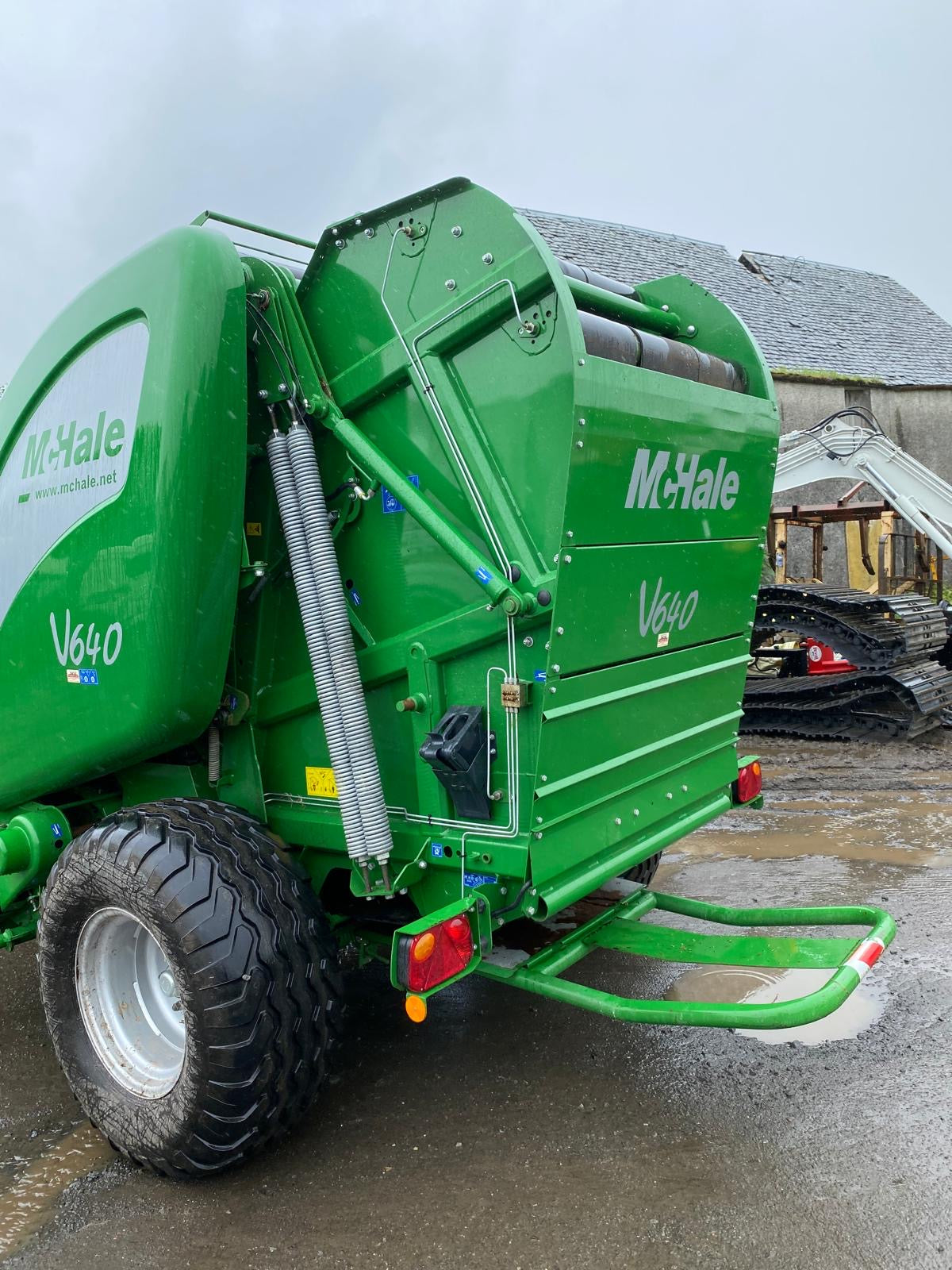 McHale 2018 V640 Belt Baler, 13500 Bales